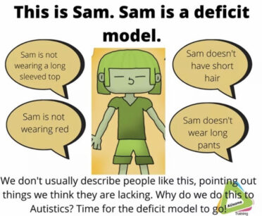 deficit model of autism 